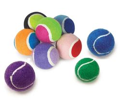 2&quot; Bulk Small Mini Tennis Ball Toys for Smaller Dog Breed and Puppies Bright Ass - $20.80+