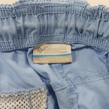 Columbia PFG Backcast Blue Nylon 6" Water Shorts FL0073 Women's Size L (30×6) image 3