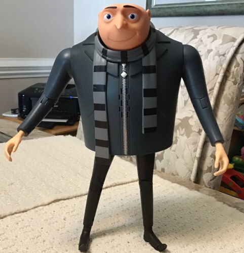 Primary image for Despicable Me 2 GRU the TALKING GENIUS Action Figure: 25 Sayings, TESTED & WORKS
