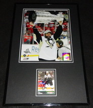 Bill Guerin Signed Framed 11x17 Photo Display Penguins Stanley Cup - $69.29