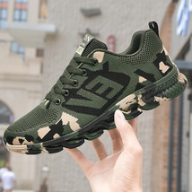 Camouflage Sneakers Man Military Shoes Women Sport Shoes Tenis Shoes Army Shoes  - £45.00 GBP