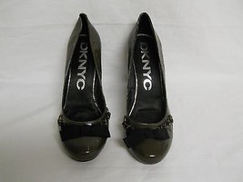 DKNYC DKNY New Womens Danni Brown Patent Heels 9 M Shoes  - £54.59 GBP