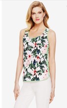 NWT Women&#39;s Vince Camuto &quot;Jungle Lily&quot; Floral Sleeveless Blouse Top Sz L Large - £21.01 GBP
