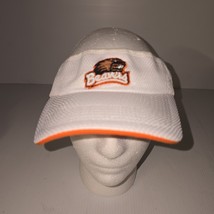 Oregon State University Tennis White Orange Visor Cap Hat Top of the World - $16.36
