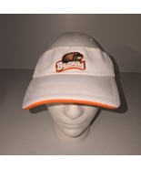 Oregon State University Tennis White Orange Visor Cap Hat Top of the World - €14,26 EUR