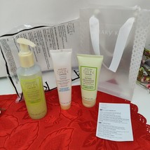 Mary Kay White Tea &amp; Citrus Satin Hands Pampering 3 Piece Full Size Set New - £12.16 GBP