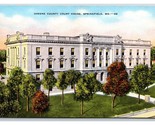 Greene County Court House Springfield Missouri MO DB Postcard N19 - £2.33 GBP