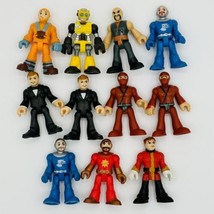 Imaginext Figure Lot of 11 - Royal Guard, Ninjas, Knights, Secret Agents, Robot - £10.07 GBP