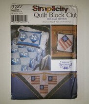 Simplicity 9727 Quilt Block Club American Flag &amp; Sails on the Horizon - £10.27 GBP
