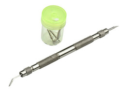 New 7pc Watch Band Spring Bar Link Pin Remover Repair Tool + 4 Extra Pins - £6.17 GBP