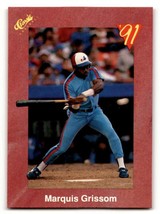 1991 Classic II #T38 Marquis Grissom    Montreal Expos Baseball Cards  ID:52744 - £1.36 GBP