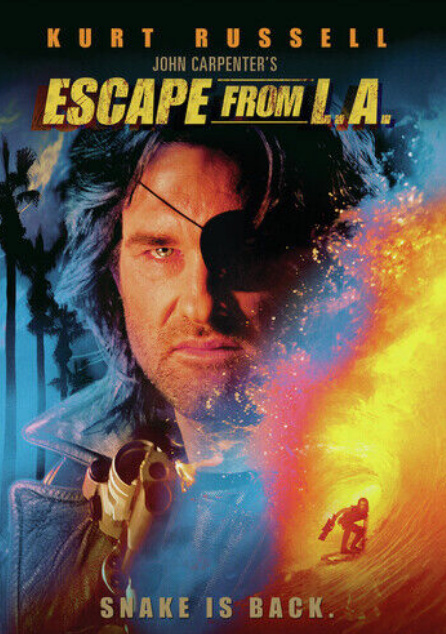 Kurt Russell John Carpenter's Escape from L.A. Movie DVD Action and Adventure
