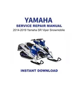 2014-2019 Yamaha SR Viper Snowmobile Service Repair Manual - €14,75 EUR