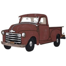 Red Truck Metal Wall Decor - $50.00