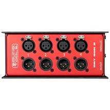 Cat Box 8 - A Durable Four Channel Stage Box With Both A Male Xlr And A Female X - £291.83 GBP