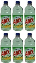 ( Lot 6 Bottles ) Ajax Citrus & Eculyptus All Purpose Cleaner 16.9 Oz Ea Bottle - $38.49