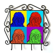 Affenpinscher- clothes hanger with an image of a dog. Collection. Andy Warhol St - £15.97 GBP