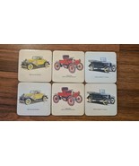 Lot Of 6 Corkback Model T CAR COASTERS - €21,39 EUR