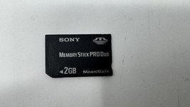 Sony 2Gb Memory Stick Pro Duo Magic Gate MSX-M2GS Memory card Genuine - $185.41 MXN