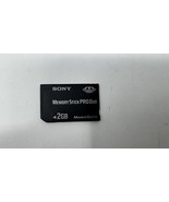 Sony 2Gb Memory Stick Pro Duo Magic Gate MSX-M2GS Memory card Genuine - $186.94 MXN