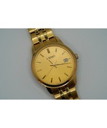 Seiko Gold Mens 42mm Wrist Watch 6N52 00C0 - $104.54