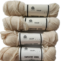 Elsa Williams Tapestry Wool Crewel 4 Yarns skeins 40yds Skein #716 Needlepoint - $14.25