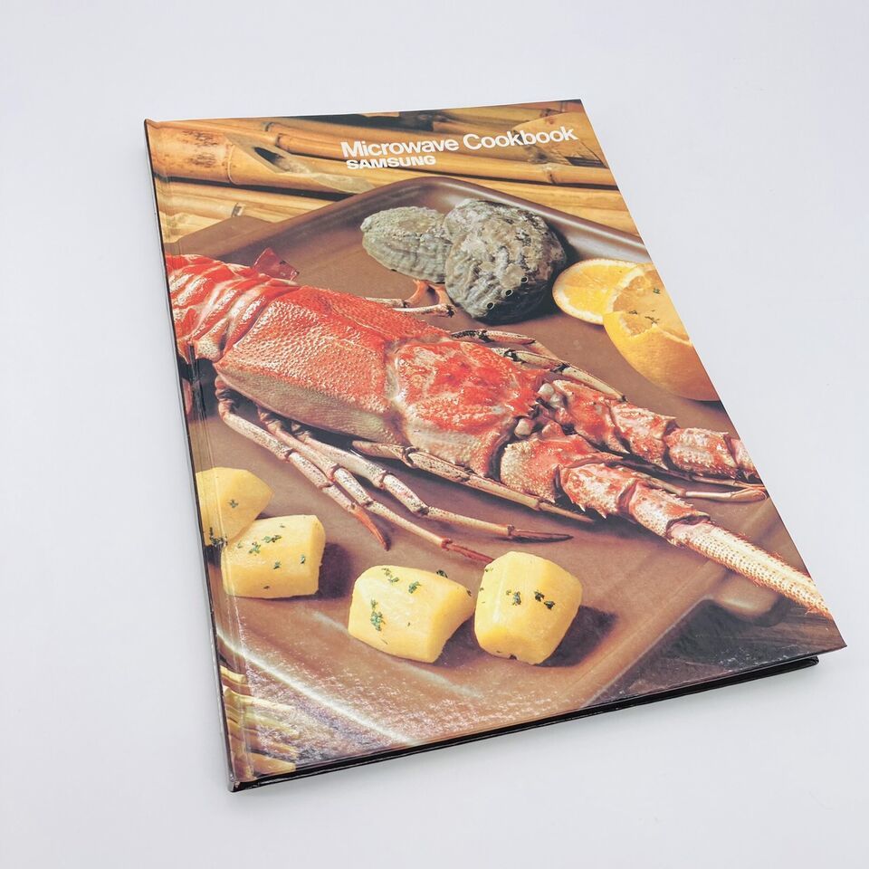 Samsung Electronics Microwave Cookbook Hardcover Hardback Vintage Korea - $4.97