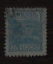 Nice Vintage Brasil Correio, 400 R S Stamp, GOOD COND - NICE VINTAGE USE... - $2.96