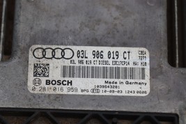 2011 Audi A3 TDi Diesel Engine Computer Control Module ECM ECU PCM 03L906019CT image 2