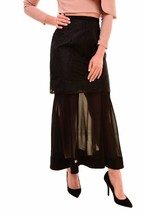 KEEPSAKE Womens Skirt Sundream Lace Elegant Stylish Lightweight Black Size S - £30.73 GBP