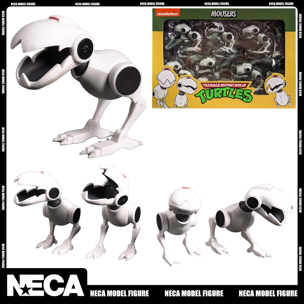 Original NECA 54262 Teenage Mutant Ninja Turtles Robot Rat Action Figure TMNT - £65.01 GBP