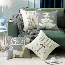 Winter Series Throw Pillow Cover Linen - €3,68 EUR