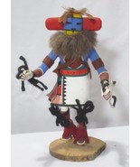 Vtg Navajo Kachina &quot;Making Thunder&quot;  87 Totem Doll  Signed G Yazzie 9&quot; - £78.56 GBP