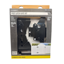 Everbilt Post Latch Gate Set Weather Resistant Heavy Duty Stainless Stee... - $58.23 CAD