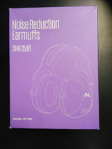 Folding Ear Defenders SNR 35dB Noise Reduction Earmuffs with Soft Foam E... - £23.50 GBP