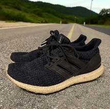 Adidas Ultraboost Parley Men&#39;s Running Shoes Core Blue AC7836 Size 10 - $67.66 CAD