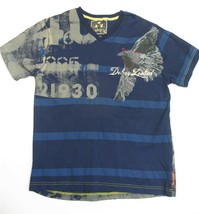 Revolucion T Shirt Medium Navy Blue Deber y Lealtad Crows Revolution Men - $13.98
