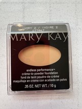 Mary Kay Endless Performance Creme-to-Powder Foundation Ivory 2 - $336.98 MXN