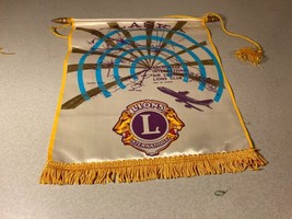 Lions Club Anchorage Alaska Banner Flag 11 x 8.5 inches - £18.68 GBP