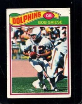 1977 Topps #515 Bob Griese Good+ Dolphins Hof *X109485 - £1.34 GBP