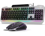 AULA Gaming Keyboard and Mouse Combo, RGB Backlit Computer Keyboard and ... - £43.45 GBP