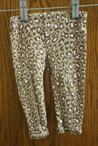 Child of Mine Brown Leopard Print Pants - Size 3-6 Months Girls - $6.99