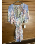 NWT In Bloom by Jonquil Peri Blue Floral Lightweight Nightgown Set Robe ... - $49.99