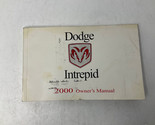 2000 Dodge Intrepid Owners Manual Set OEM J01B03012 - £25.17 GBP