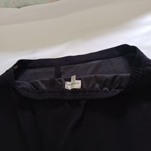 August Max Woman A-Line Midi Skirt Womens Plus 18W Black Side Zip & Slit Pull-On image 12