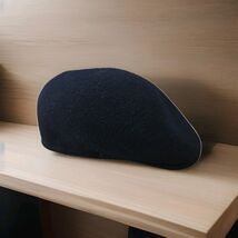 Stetson Cuffley Vintage Cap Mens Size Medium Navy Blue Wool Felt Drivers... - $34.65