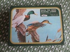 Boxed Sealed House Of Lloyd Duck Tin w/2 Decks Duck Playing Cards - £9.39 GBP