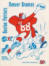 NFL NCAA College Football Program Metal Sign 12X8in Vintage Old Art Prin... - $24.74