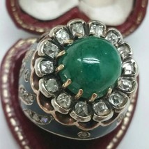 1860s Unique Austro-Hungarian Empire 6.82ctw Old European Cut Diamond  Ring - £14,150.87 GBP