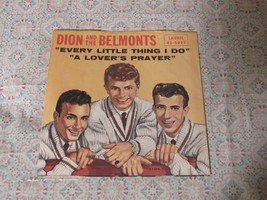 Dion &amp; The Belmonts   Every Little Thing I Do   Picture Sleeve - £13.66 GBP